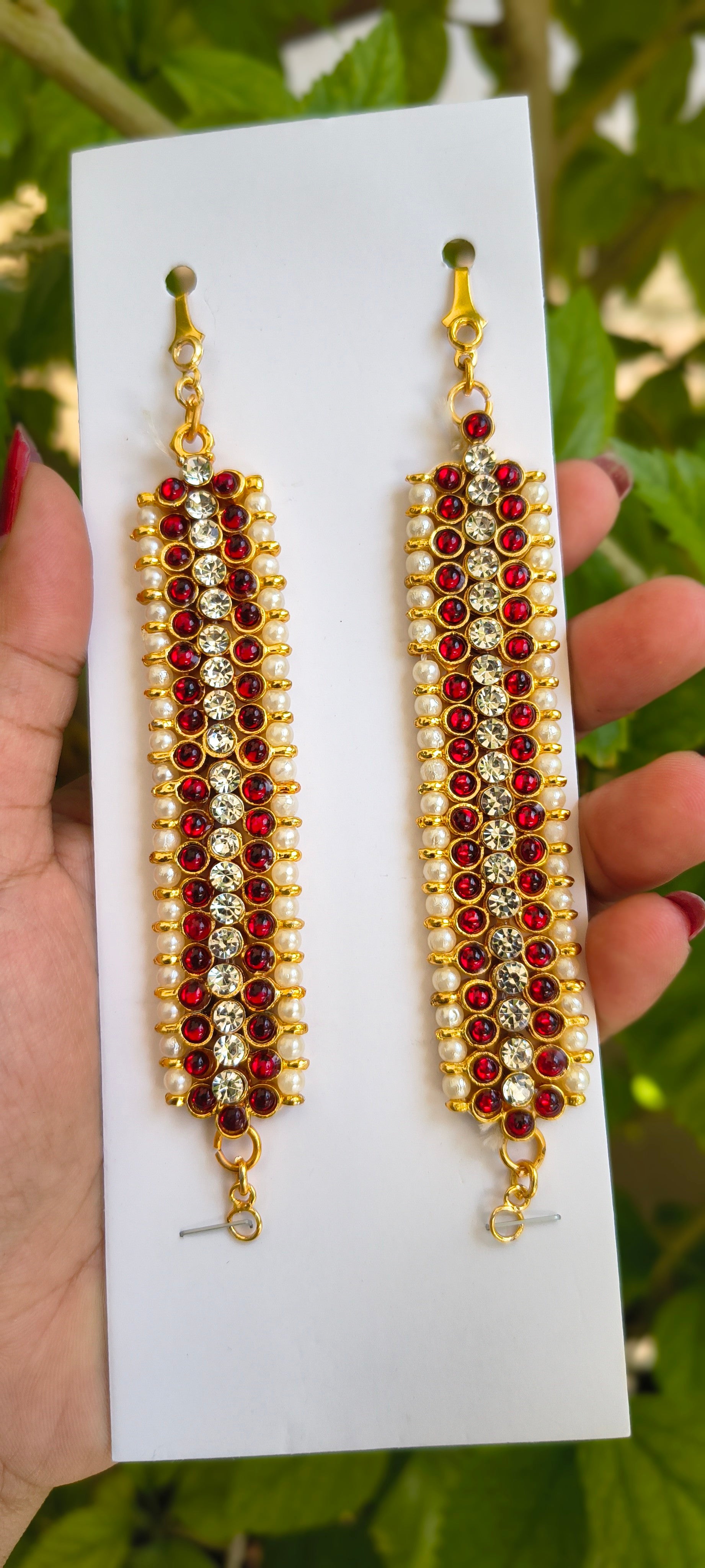 Premium Temple Jewellery Set for Dance| Traditional South Indian Dance Necklace, Jhumka, Choker & Waist Belt | Dance Jewellery /UAE