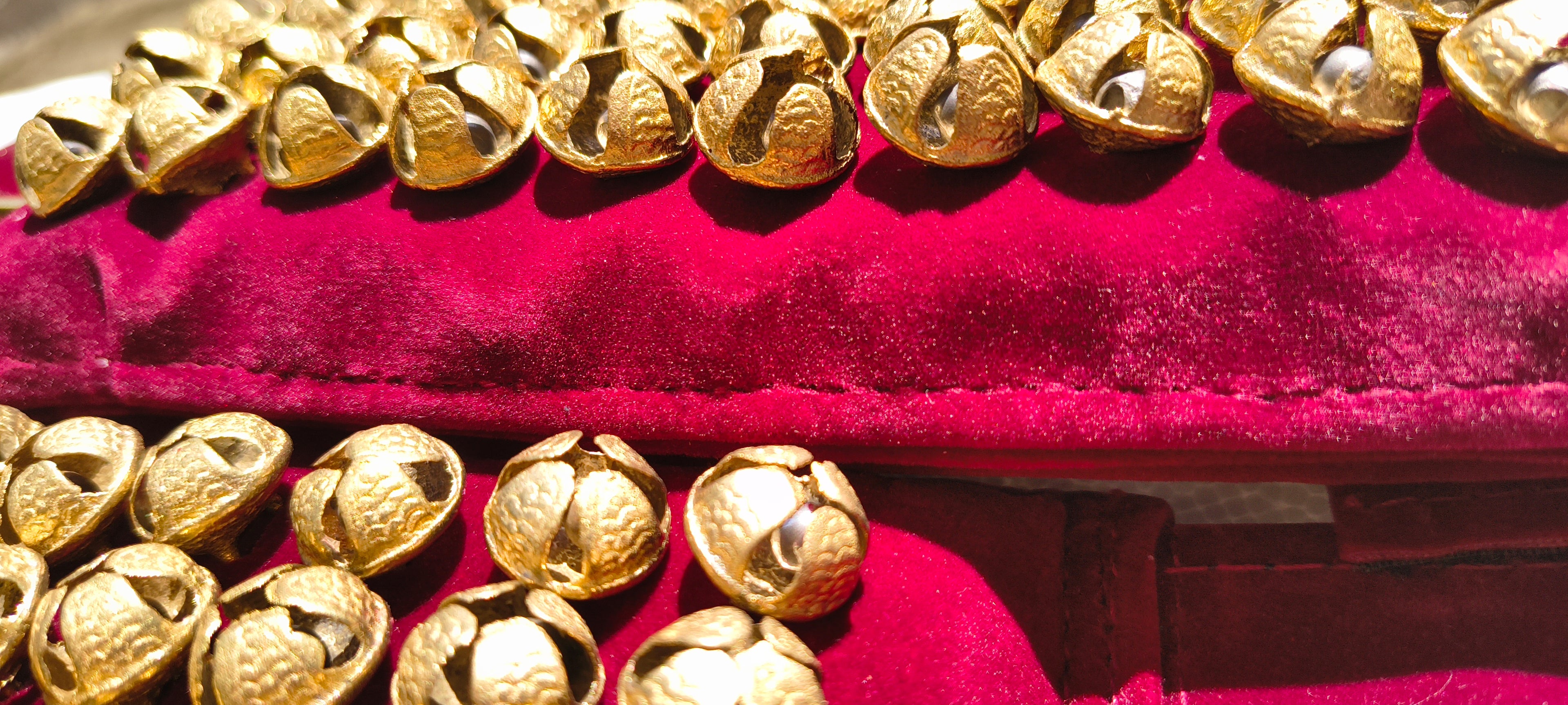 Premium Handmade Brass Ghungroo Bells |5 Layer Traditional Dance Bells for Bharatanatyam, Kathak & Garba | UAE