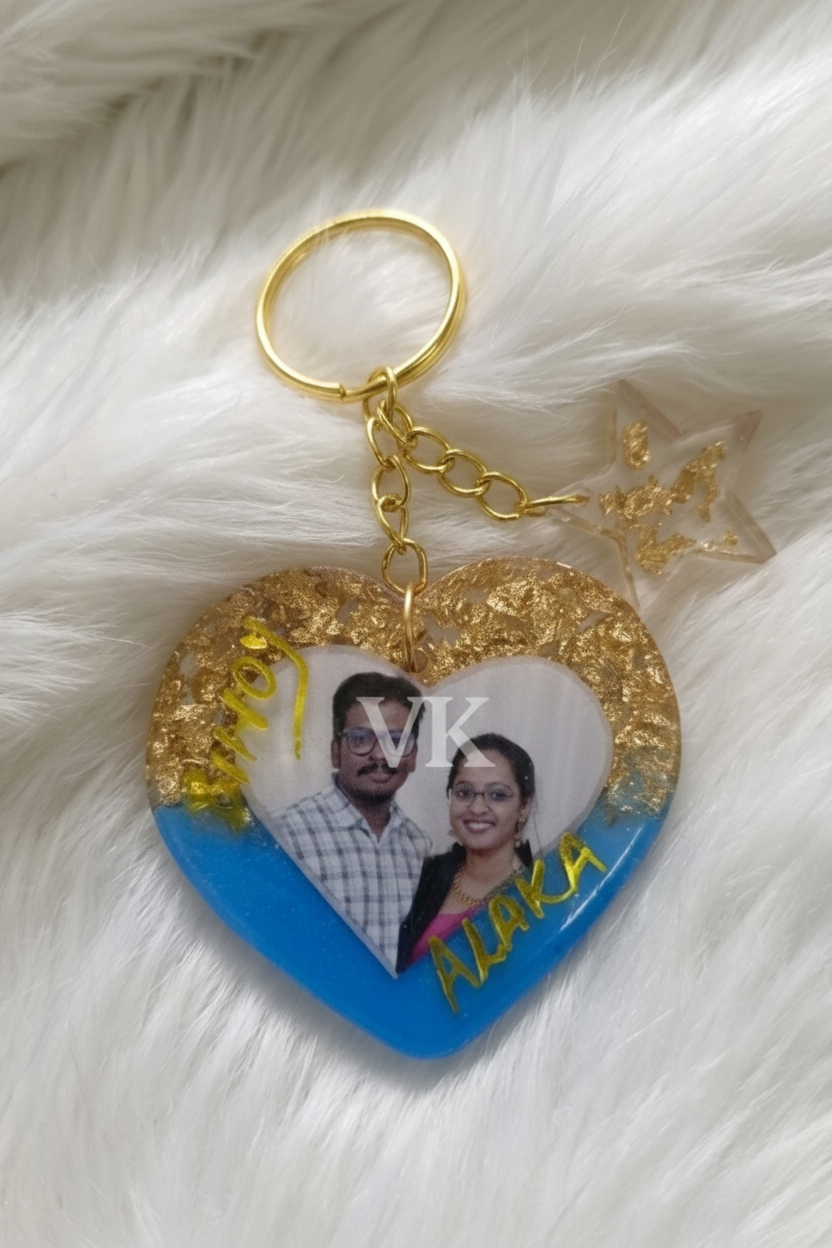 Custom Resin Photo Gifts UAE | Personalized Resin Keychains, Photo Frames & Keepsakes