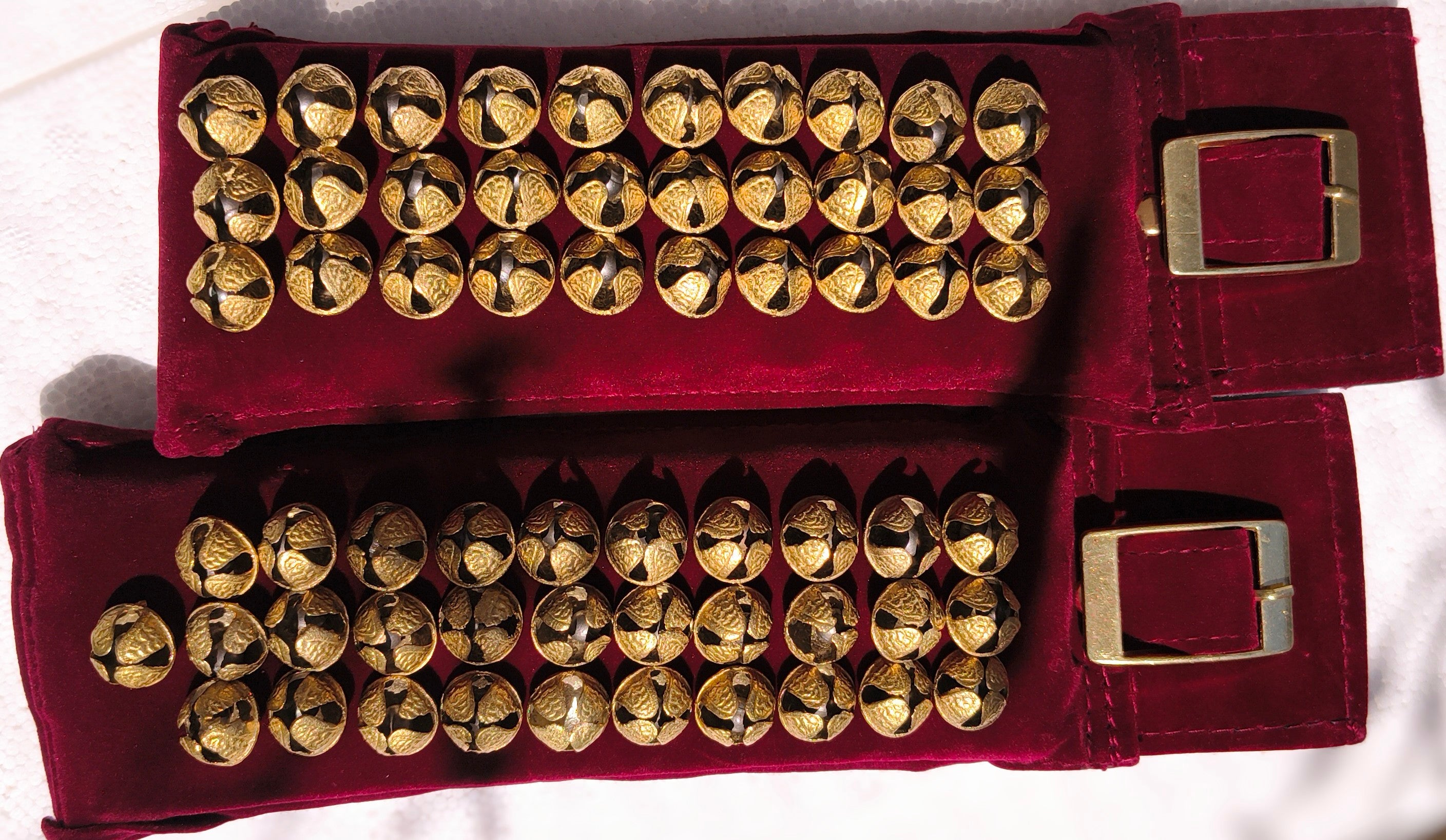 Premium Handmade Brass Ghungroo Bells |3 Layer Traditional Dance Bells for Bharatanatyam, Kathak & Garba | UAE