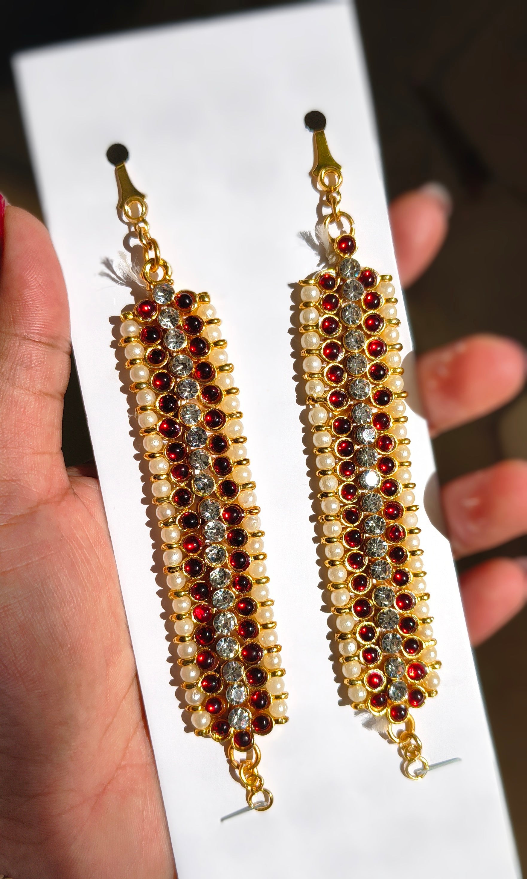 Premium Temple Jewellery Set for Dance| Traditional South Indian Dance Necklace, Jhumka, Choker & Waist Belt | Dance Jewellery /UAE
